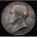 WW2 Third Reich Commemorative Medallion Reichskanzler Adolf Hitler.