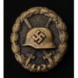 WW2 Third Reich Verwundetenabzeichen Condor Legion in Schwarz - Legion Condor Wound Badge in