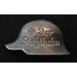 WW2 Third Reich Der Stahlhelm Membership badge. No makers mark.