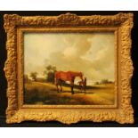 Dutch School (20th century) Horse and Foal apocryphally signed Jan Mortel, oil on board, 39cm x 49cm