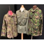 Military Uniforms - Korean War issue shirt, British Army Issue Parker coat and similar jacket;