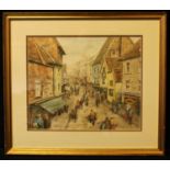 James Storey Hemel Hempstead signed, titled, watercolour, 35cm x 42cm