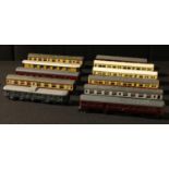 Toys - Trains, OO Gauge coaches including Airfix, Mainline, Hornby, Jouef and Lima, all unboxed (11)