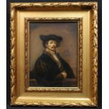 Continental School Portrait of a Gentleman oil on board, 39cm x 29cm