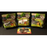 Toys - Ertl 2447 Batplane, blister packed on cardboard; three Robocop the series diecast vehicles,