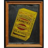 Advertising Interest - a Gold Flake, WD & HO Wills advertising mirror, 47.5cm x 37cm