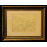 After Laurence Stephen Lowry Mill House and Canel bears signature to verso, dated 1951, pencil, 19.