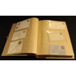 Stamps - worldwide postal stationery collection in album, mint and used Queen Victoria onwards (