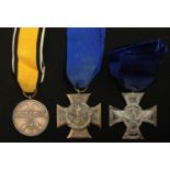 Three Reproduction Third Reich medals: Zollgrenzschutz-Ehrenzeichen - Customs Border Security