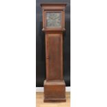 A George III oak longcase clock, 27.5cm square dial inscribed Thomas Wilmshurst, Brighthelmstone,