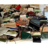 Handbags, various. Approximately 200 This lot must be collected from S44 5SU on Friday 23/4/21