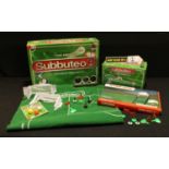 Toys - Subbuteo Team Edition table football game, boxed; Subbuteo official fences set, boxed and a