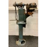 A Pratt and Whitney vintage surface grinder. 115cm high.