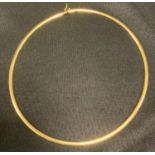 An Italian 14ct gold collar necklace, stamped 14kt Italy, 26.8g
