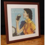 Advertising, Breweriana - a Guinness (Ireland) pictorial advertising/promotional print,