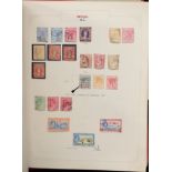 Stamps - large British Empire loose leaf album, stacked with QV -early QEII stamps, lots of sets,