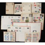 Stamps - two large containers of FDC, loose, packets, 2005 yearbook, etc, 1000's to sort