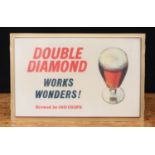 Advertising, Breweriana - a retro 1970's Ind Coope Double Diamond rectangular shaped pictorial