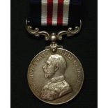 WW1 British Military Medal complete with ribbon re-named to 23829 Dvr. A G Murphy, 8/Sig Tp, RE.