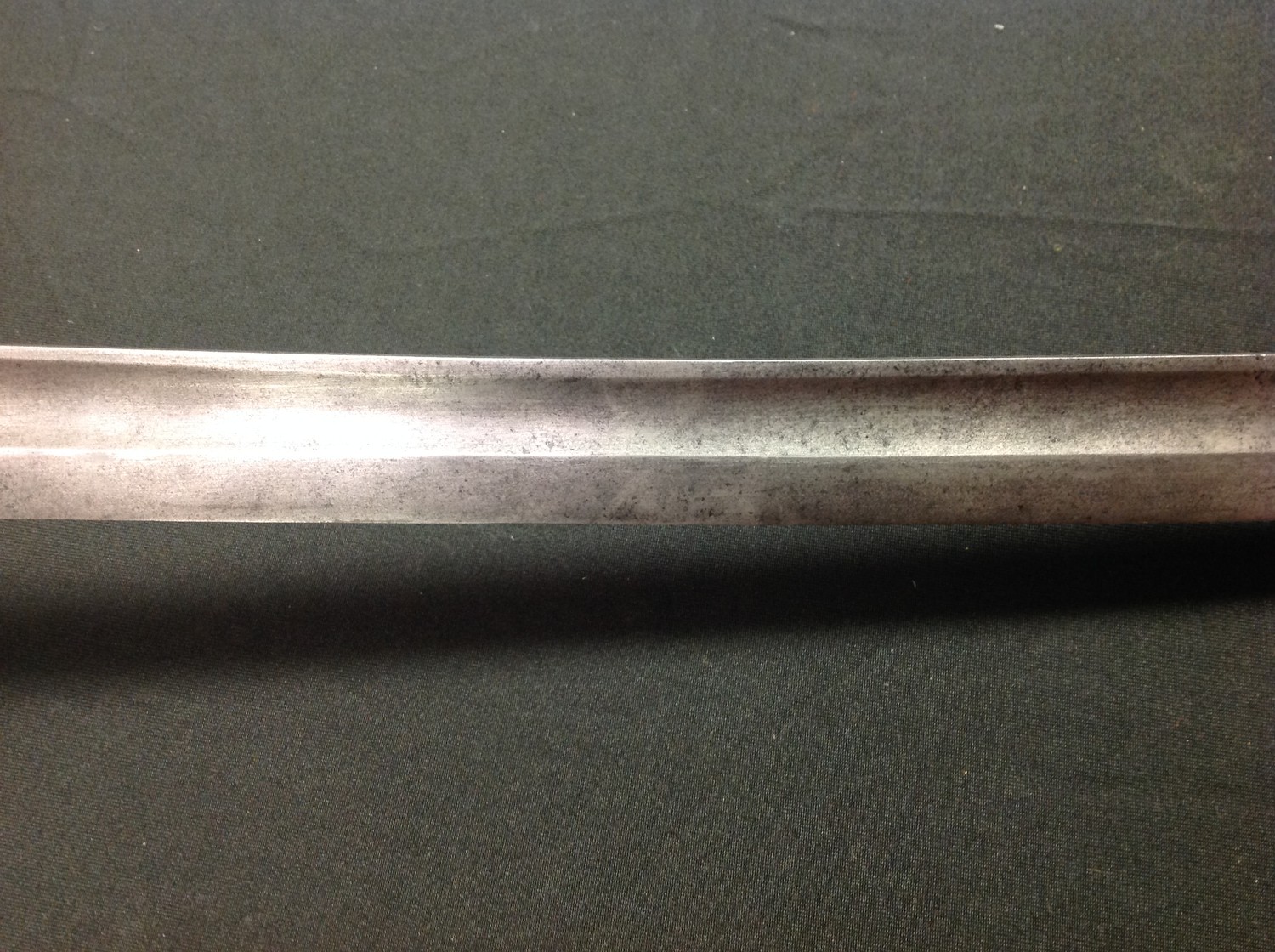 Enfield made Sword with single edged fullered blade 765mm in length. Spine of blade marked " - Image 14 of 15