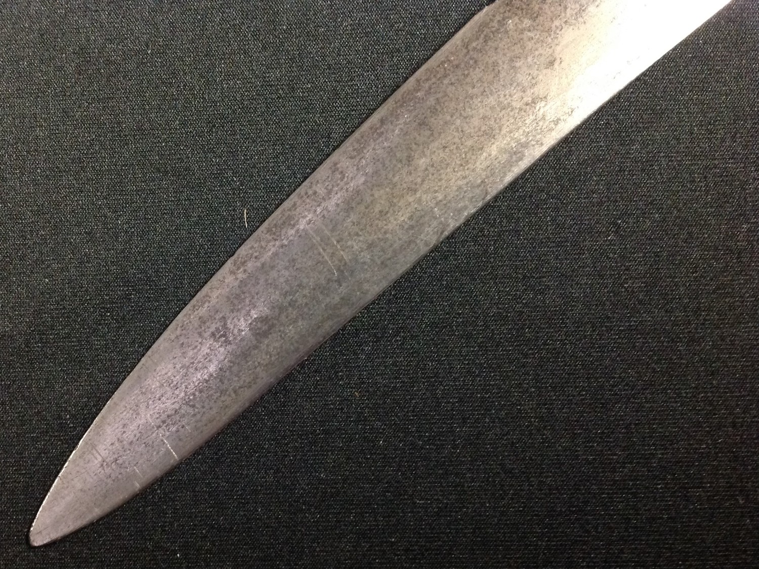 French 1866 pattern Chassepot bayonet with fullered single edged blade 571mm in length. No - Image 3 of 9
