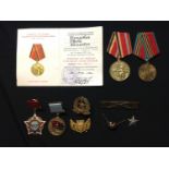Soviet Medals: 30th Anniversary of the Great Patriotic War 1945-1975 medal complete with ribbon