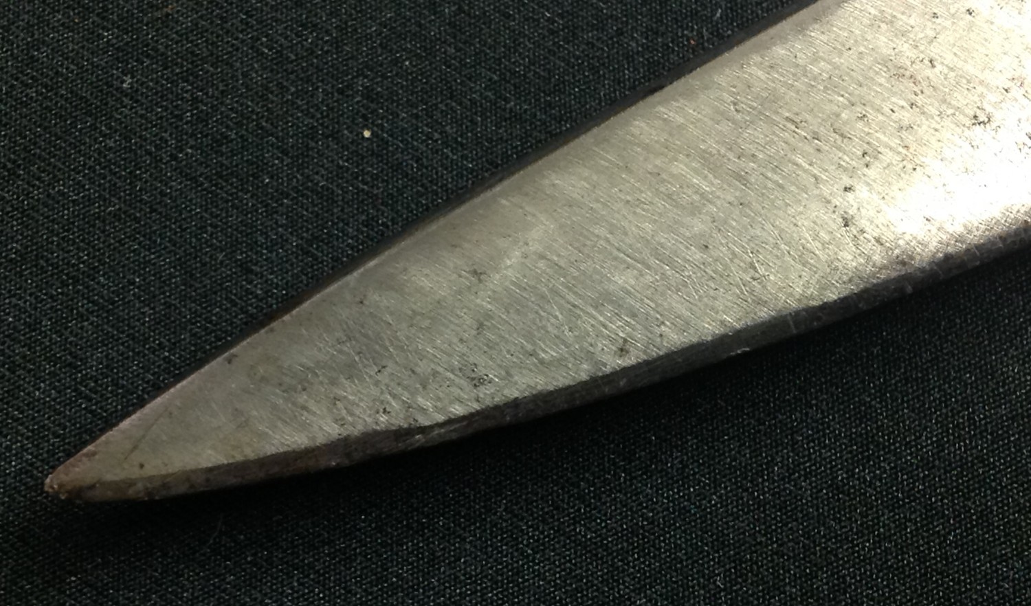 WW1 British 1907 Pattern Bayonet maker marked and dated Wilkinson 7 16. No release catch. Single - Image 6 of 8