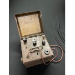 WW2 British Wireless Wavemeter D No1 MkII*, Cat No ZA17469. Complete in original paint and with