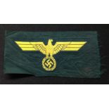 WW2 Third Reich Kriegsmarine Küstenartillerie Brustadler. Kriegsmarine Coastal Artillery enlisted