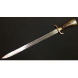 A British made "Endure" Hunting Cutlass with 450mm long fullered single edged blade. Maker marked "
