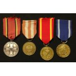 WW2 Polish Campaign Medal collection comprising of : Warsaw Medal: Oder-Nyes-Baltic Medal: Berlin