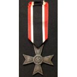 WW2 Third Reich Kriegsverdienstkreuz ohne Schwerten II klasse. War Merit Cross without Swords 2nd