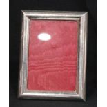 An Elizabeth II silver easel photograph frame, Birmingham 1981