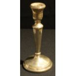 A silver candlestick, Birmingham 2001