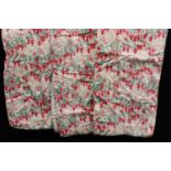 Textiles - a pair of Laura Ashley interlined curtains, MCMLXXXVIII; another pair, similar