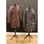 Vintage Clothes - a Barbour wax jacket; another (2)