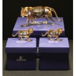 A Swarovski Crystal Endangered Wildlife model, The Tiger, limited edition for 2010, paperwork,