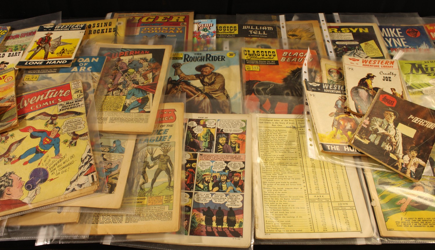 Comics - Adventure Comics, Miracle Man, Tiger Classics Illustrated etc (quantity) - Bild 3 aus 4