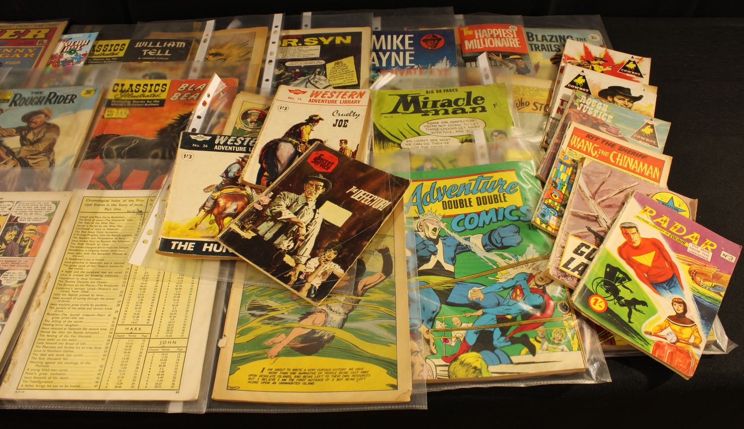 Comics - Adventure Comics, Miracle Man, Tiger Classics Illustrated etc (quantity) - Bild 2 aus 4