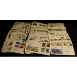 Stamps - GB FDC collection, 1965-1985, approx 193 mostly typed addresses, some Cotswold, etc