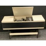 A 1960 Murphy radiogram A897SR-W, in white, with stand