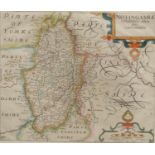 William Kip (1588-1635), after Christopher Saxton (c. 1540 ? c. 1610), county map of