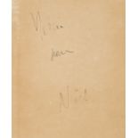Sir Noël Coward (1899 ? 1973) - Autographed Presentation Copy, Whittlebot (Hernia), [pseud.