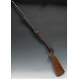 An early 20th century .22 calibre under-lever air rifle, BSA makers mark, Serial No.22175. 48cm