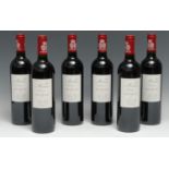 Six bottles of Château Pitray 2009 Madame, 750ml, 14.5%, labels good, levels within neck, seals