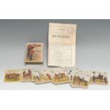 Playing Cards - a late 19th century parlour game, On Guard, A New Military Card Game, by Jaques &