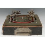 A late 19th/early 20th century French mechanical parlour game, Jeu de Course by M.G. & Co,
