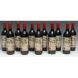 Eleven bottles of Château Haut-Goujon 1985 Lalande-de-Pomerol, 75cl, mixed label conditions,