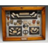 Antiquities - a table-top wunderkammer, Artefacts found in the River Thames at Southwark, a