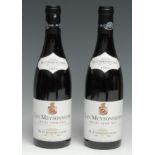 Two bottles of M. Chapoutier 1999 Les Meysonniers Crozes-Hermitage, 750ml, 12.5%, labels good,